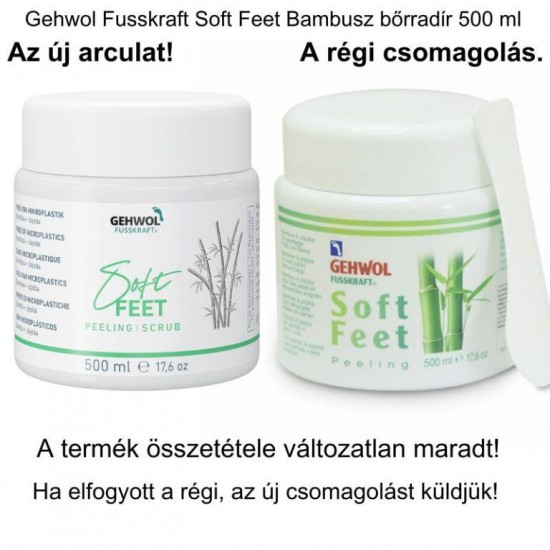 Gehwol Bambusz lábápoló bőrradír 500ml