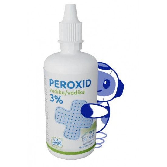 Hidrogén Peroxid 3% oldat 100ml Techno Life (sebfertőtlenítő)