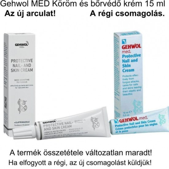 Gehwol med Köröm-bőrvédő lábápoló krém 15ml