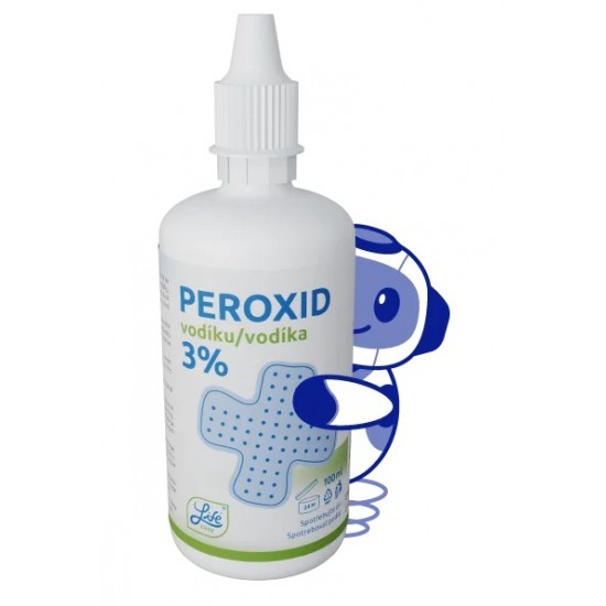 Hidrogén Peroxid 3% oldat 100ml Techno Life (sebfertőtlenítő)
