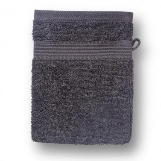 Frottír Mosdókesztyű szürke (1db)