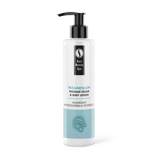 Magnézium masszázskrém és testápoló - 250 ml