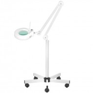 Nagyítós lámpa fényerősség szabályzóval LED + 5 ágú talp