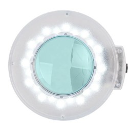 Nagyítós lámpa fényerősség szabályzóval LED + 5 ágú talp