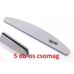 Reszelő íves 180/240 5 DB-OS CSOMAG