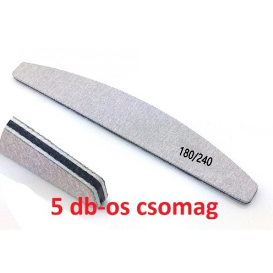 Reszelő íves 180/240 5 DB-OS CSOMAG