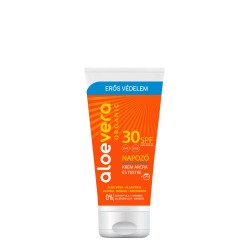 Aloe Vera Organic SPF30 Napozó krém arcra és testre 50ml