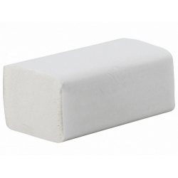 Papírtörölköző, kétrétegű-hajtogatott 21x25 cm