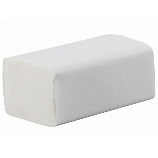 Papírtörölköző, kétrétegű-hajtogatott 21x25 cm