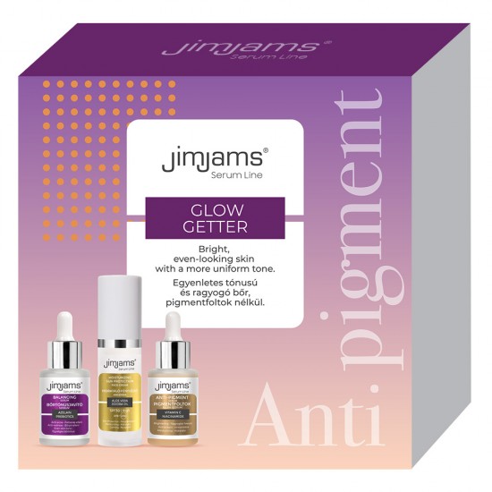 JimJams Serum Line Glow Getter anti-pigment ajándékcsomag