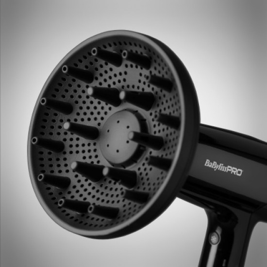 BaByliss PRO Falco hajszárító 2000W fekete-ezüst