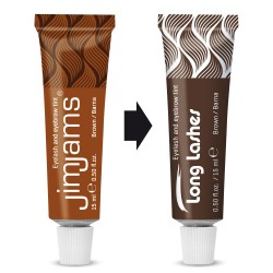JimJams szempilla és szemöldökfesték BARNA 15ml