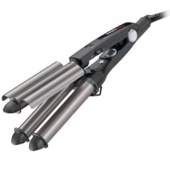 BaByliss PRO Titán-Turmalin bevonatú tripla hajsütővas