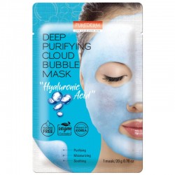 PureDerm Hyaluron mélytisztító bubble habmaszk 20g