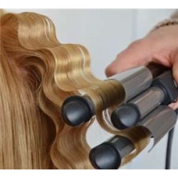 BaByliss PRO Titán-Turmalin bevonatú tripla hajsütővas