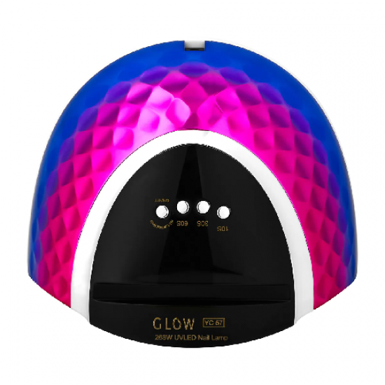 GLOW UV/LED manikűrös lámpa digitális 268W SZÍNES
