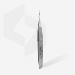 STALEKS Professzionális körömágybőr mikro olló, horgos SE-93/1