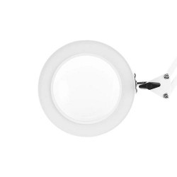 Nagyítós lámpa 8D, fényerősség szabályzóval, asztali FEHÉR