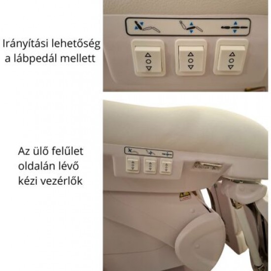 Pedikűrös kezelőszék, 3 motoros PEDOK
