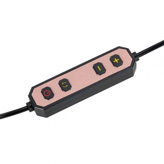 GLOW MX3 Manikűrös lámpa ívelt FEKETE