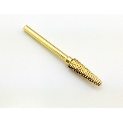 Karbid fej hosszú kúpos arany DURVA 250014-C Karbid fej hosszú kúpos arany DURVA 250014-C