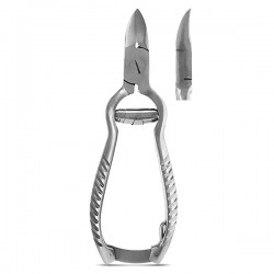 Körömcsípő rozsdamentes,hernyórugós, 13.8cm