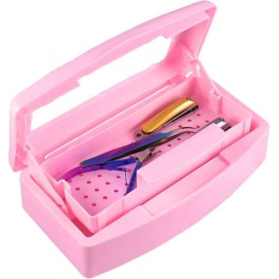 Fertőtlenítő doboz ABLAKOS RÓZSASZÍN