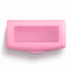 Fertőtlenítő doboz ABLAKOS RÓZSASZÍN