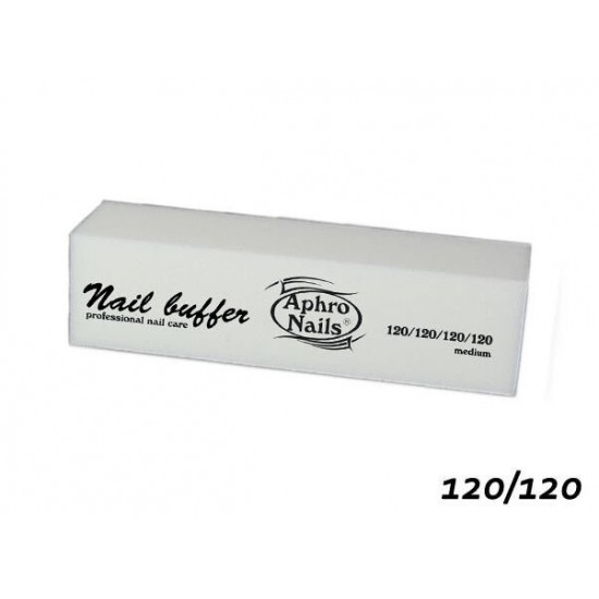Buffer fehér 120/120 Aphro Nails