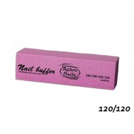Buffer pink 120/120 Aphro Nails