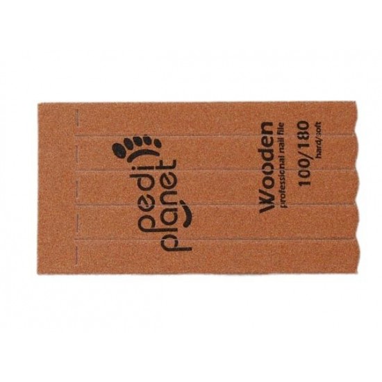 Pedi Planet törhető fa körömreszelő (100/180) (6db-os)