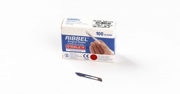 Ribbel steril szikepenge 20-as méret 100db