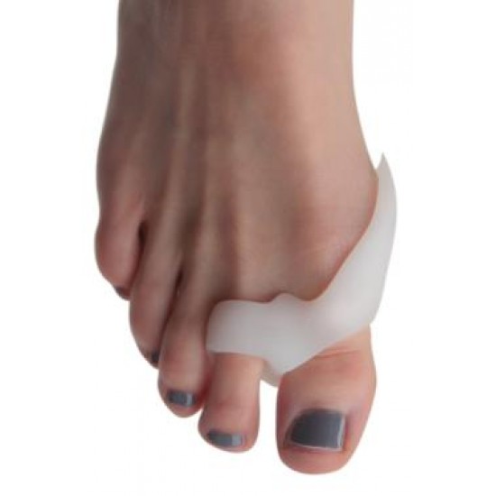 Bütyökpárna gyűrűs lábujj elválasztóval, Gel Direct Extra Light, szilikon 1db (7107)