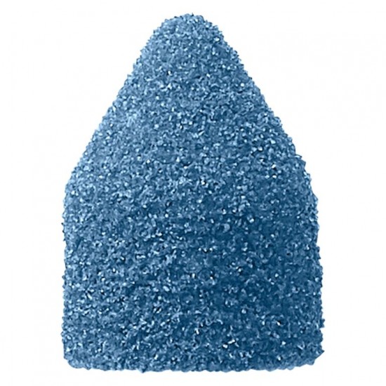 Csiszológyűrű 13mm KÚPOS durva kék 10db/csomag