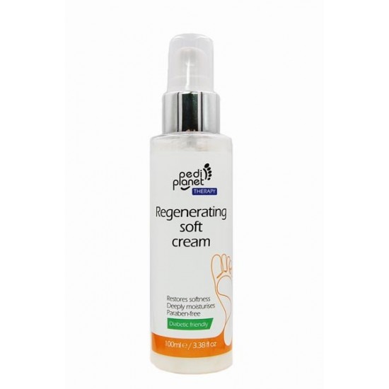 Pedi Planet Regenerating soft cream 100ml (regeneráló mentolos lábápoló krém)