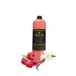 SheaCare - Ureás Fürdő és Lábáztató só - Málna-Vanilia 1300g