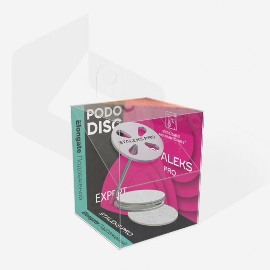 Staleks Pododisc tartószár szett, 37mm HOSSZÚ SZÁRRAL, 20MM