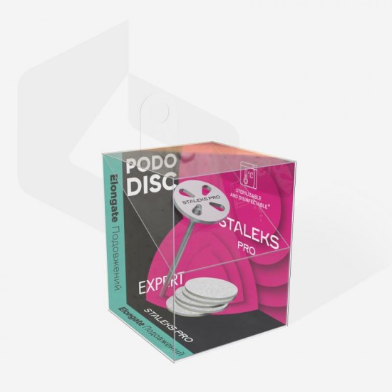 Staleks Pododisc tartószár szett, 37mm HOSSZÚ SZÁRRAL, 15MM