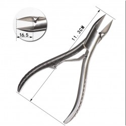 Rozsdamentes körömcsípő #057