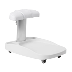 Pedikűrös lábtartó és lábáztató állvány FEHÉR