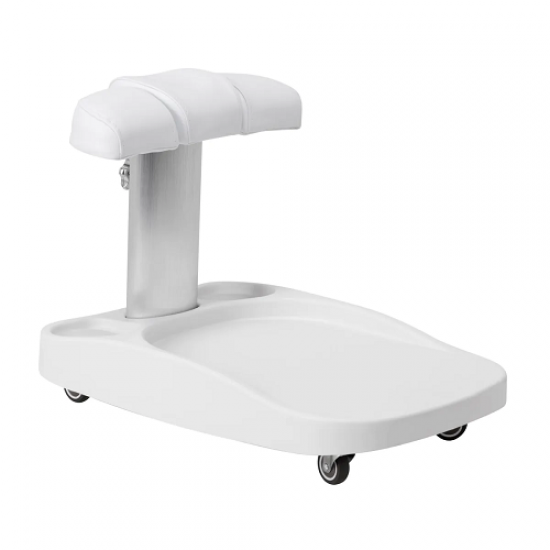 Pedikűrös lábtartó és lábáztató állvány FEHÉR