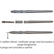 Medihalter szikenyél Paramount hengeres