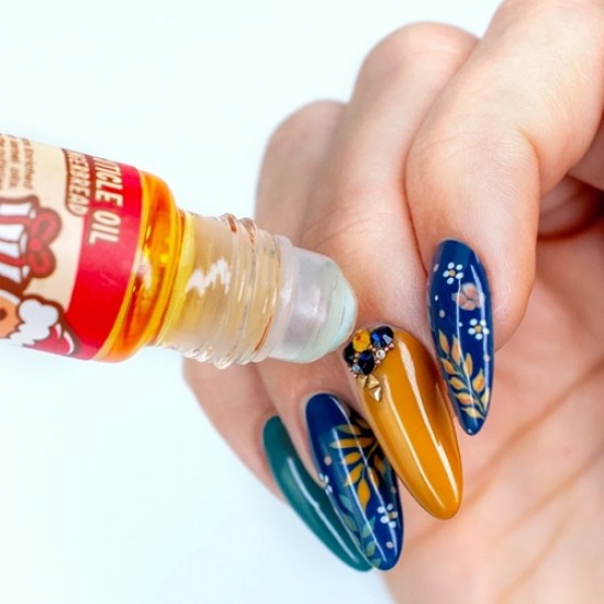 Bőrápoló olaj - Mézeskalács - Roll on 11ml Pearl Nails