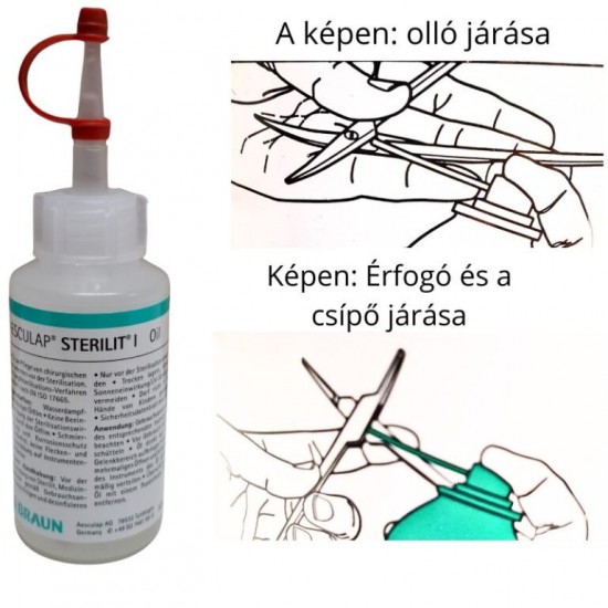 Műszerolajozó 50 ml Aesculap