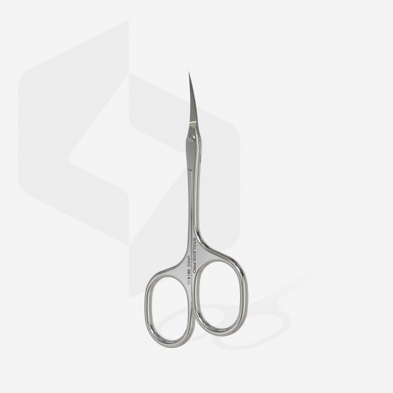 Staleks Bőrvágó olló ASSZIMETRIKUS (bal oldali gyűrű lent) nagyobb kezűeknek SQ-20/4