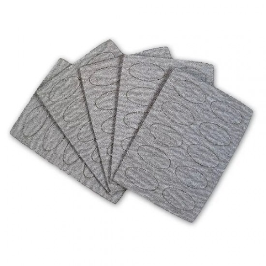 Mini csepp reszelő - Fém narancsfa pálcához - 50db