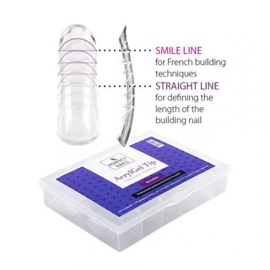 Reverse TIP - AcrylGel TIP Készlet - 120db