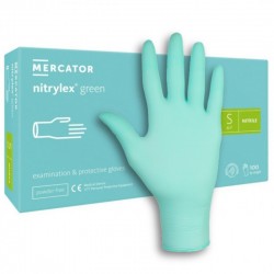 Mercator Nitrylex nitril kesztyű ZÖLD, 100db Többfajta méretben