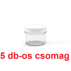 Tégely átlátszó 10 ml 5db/csomag