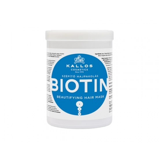 Kallos KJMN Hajpakoló Krém Biotinnal 1000ml